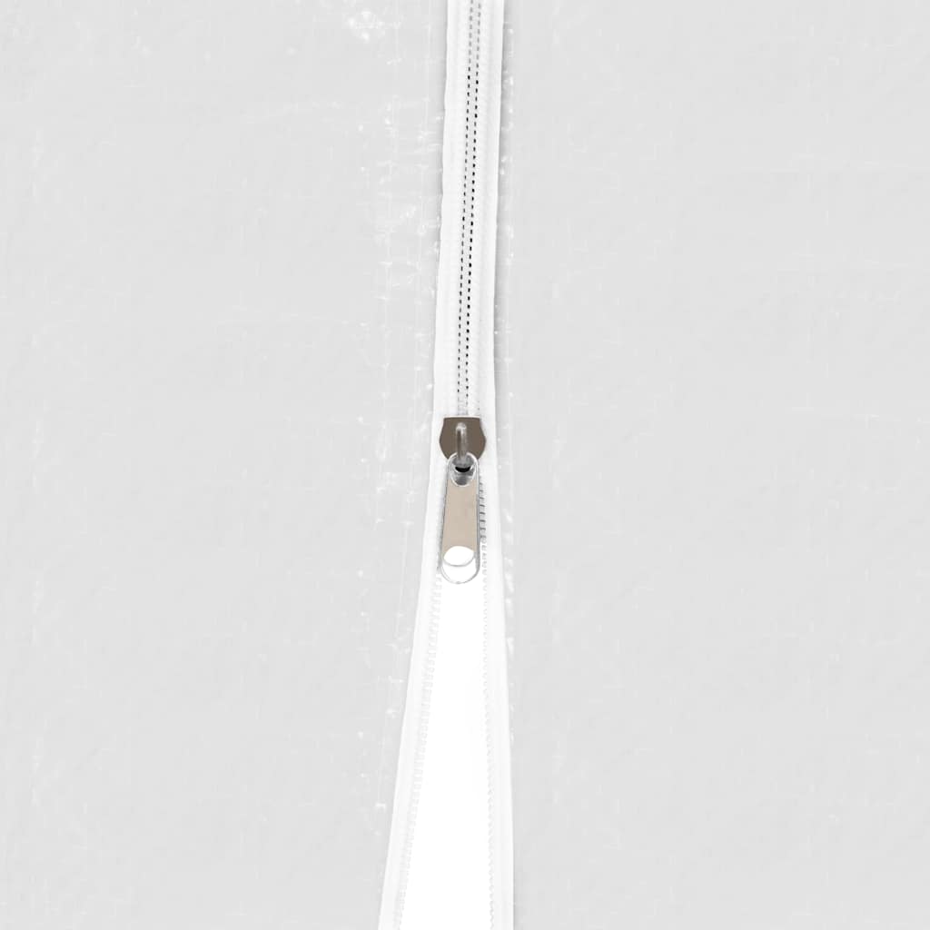 Gazebo da Giardino 3x12 m Bianco