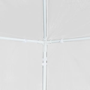 Gazebo da Giardino 3x12 m Bianco
