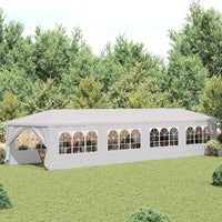 Gazebo da Giardino 3x12 m Bianco