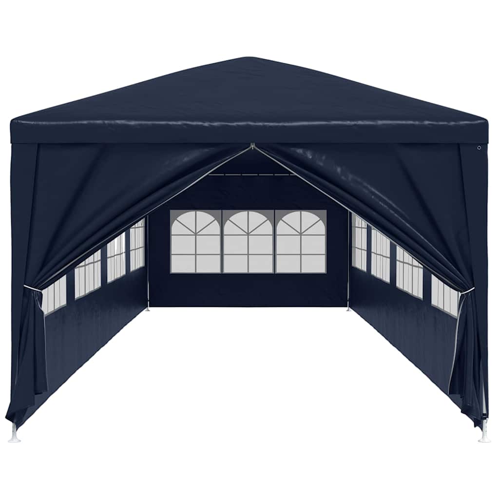 Gazebo da Giardino 3x12 m Blu