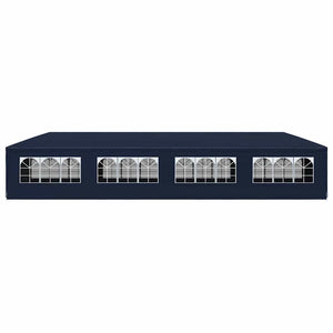 Gazebo da Giardino 3x12 m Blu