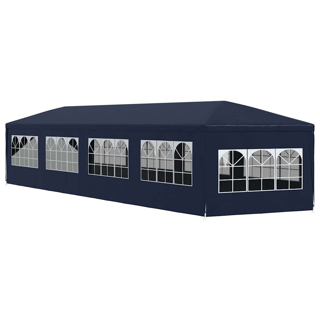 Gazebo da Giardino 3x12 m Blu