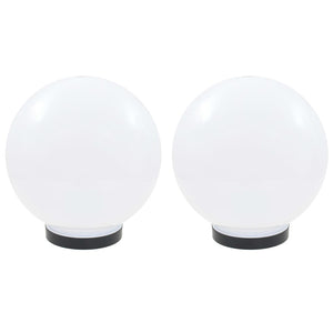 Set Lampade a LED Sferiche 2 pz 25 cm in PMMA cod mxl 77111