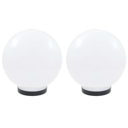 Set Lampade a LED Sferiche 2 pz 25 cm in PMMA cod mxl 77111