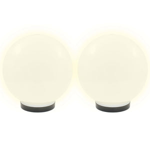 Set Lampade a LED Sferiche 2 pz 25 cm in PMMA cod mxl 77111