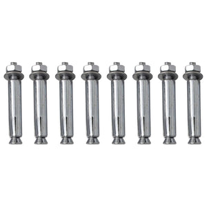 Delimitatori di Parcheggio 2 pz in Gomma 49x15x9 cm 142838