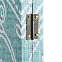 Paravento Pieghevole 160x170 cm Stampa Farfalla Blu 245886