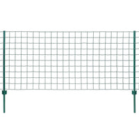 Recinzione Euro 20x0,8 m in Acciaio Verde cod mxl 14348