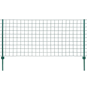 Recinzione Euro in Acciaio 20x1,5 m Verde