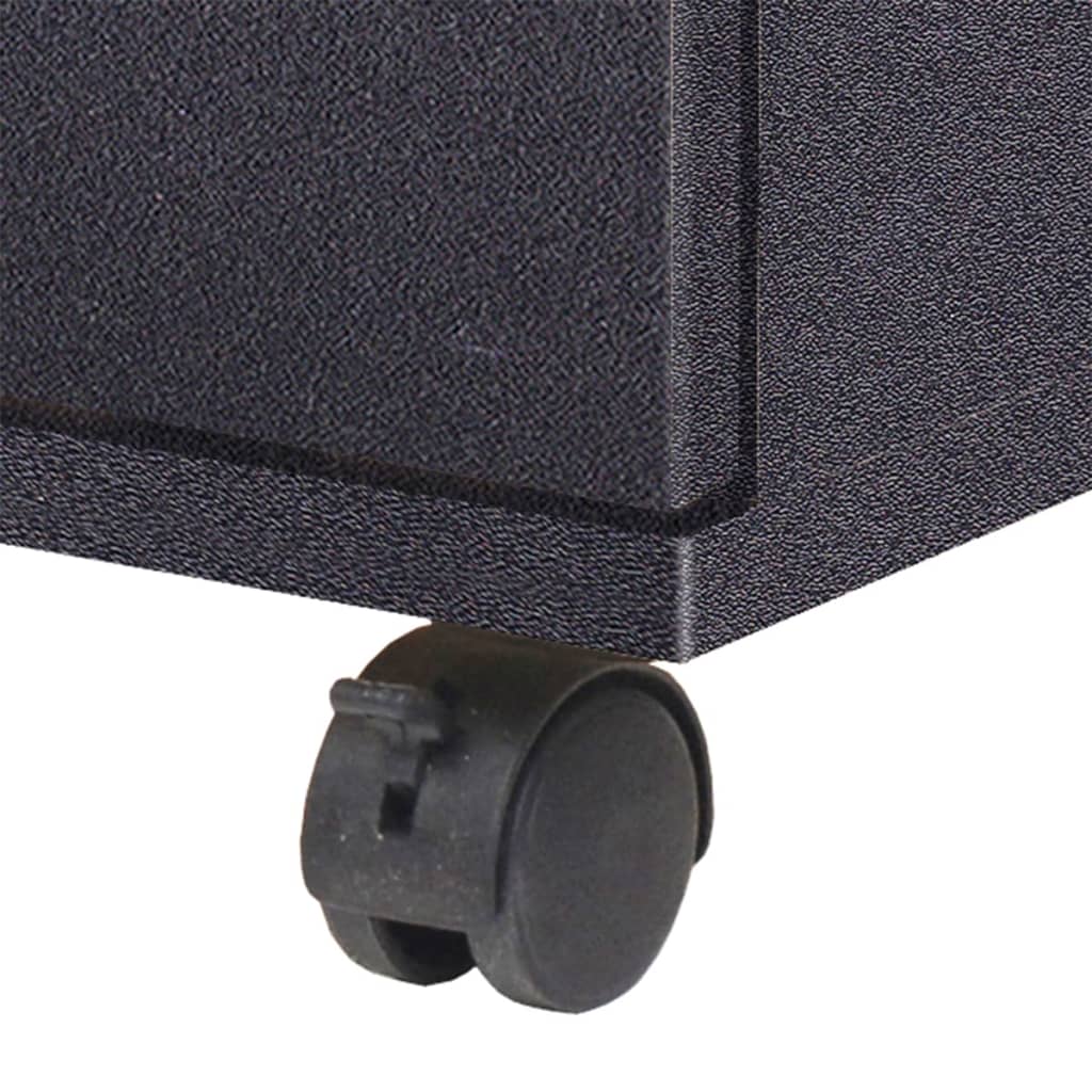 Cassettiera 33x45x60 cm Nero cod mxl 53634