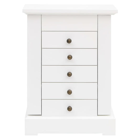 Armadietto per Gioielli con Specchio in MDF 25x13,5x34 cm 245753