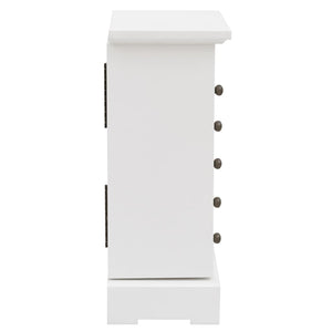 Armadietto per Gioielli con Specchio in MDF 25x13,5x34 cm 245753