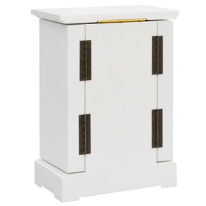 Armadietto per Gioielli con Specchio in MDF 25x13,5x34 cm 245753