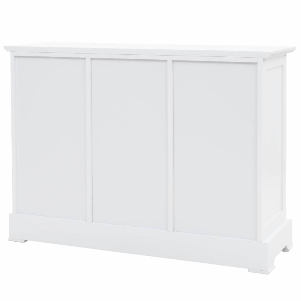 Credenza credenza consolle mobile contenitore con 3 ante in MDF e legno di pino 105 cm 4402117