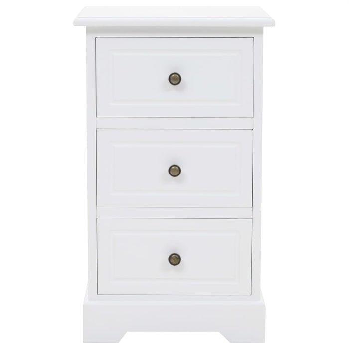 Comodino in MDF e Legno di Pino 35x32x59 cm cod mxl 31202