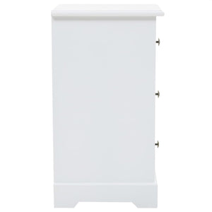 Comodino in MDF e Legno di Pino 35x32x59 cm cod mxl 31202