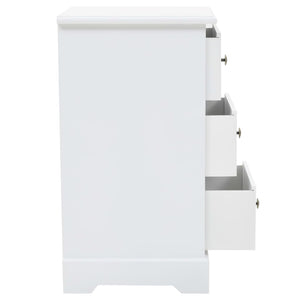 Comodino in MDF e Legno di Pino 35x32x59 cm cod mxl 31202