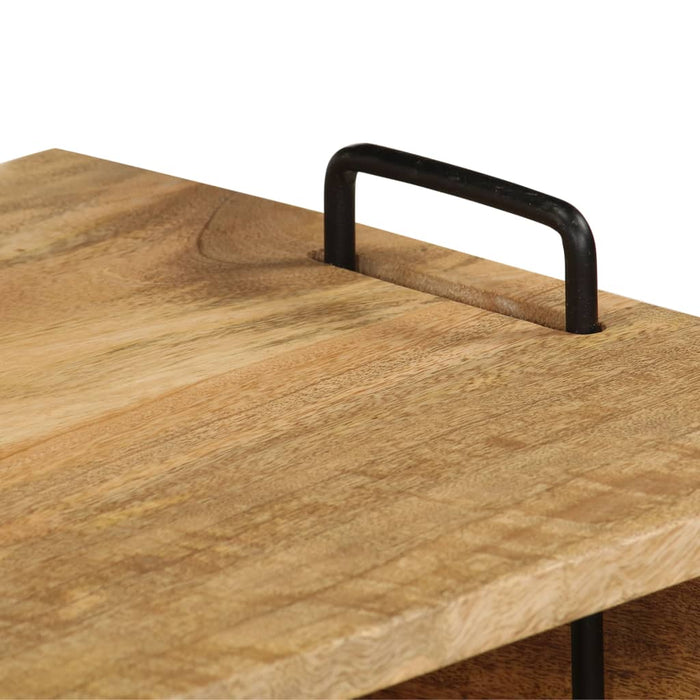 Tavolino da CaffÃ¨ in Legno Massello di Mango 100x60x45 cm cod mxl 8919