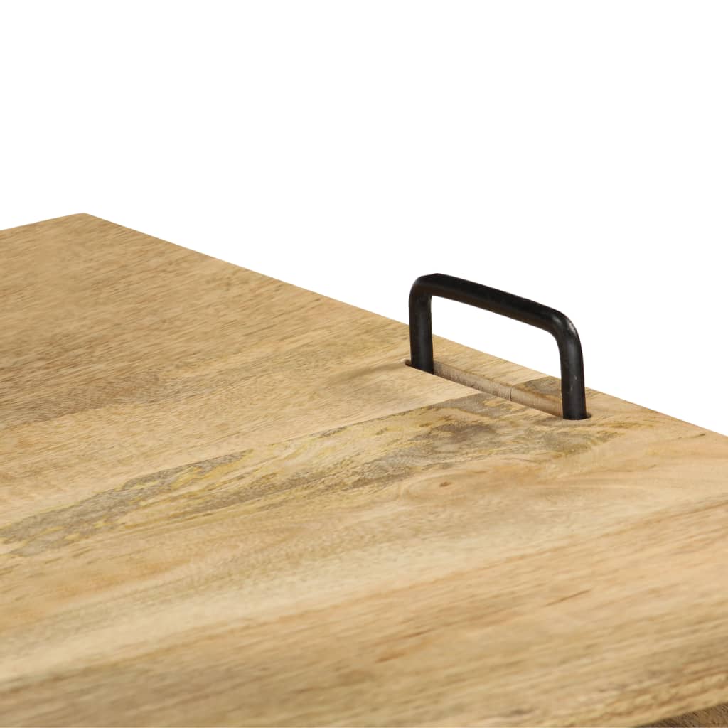 Mobile Porta TV in Legno Massello di Mango 110x35x45 cm cod mxl 18033