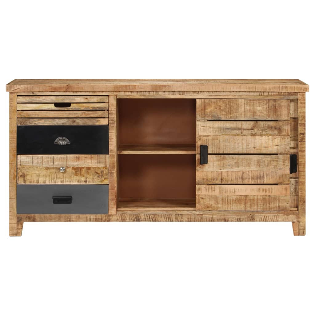 Credenza in Legno Massello di Mango 160x40x80 cm 246023