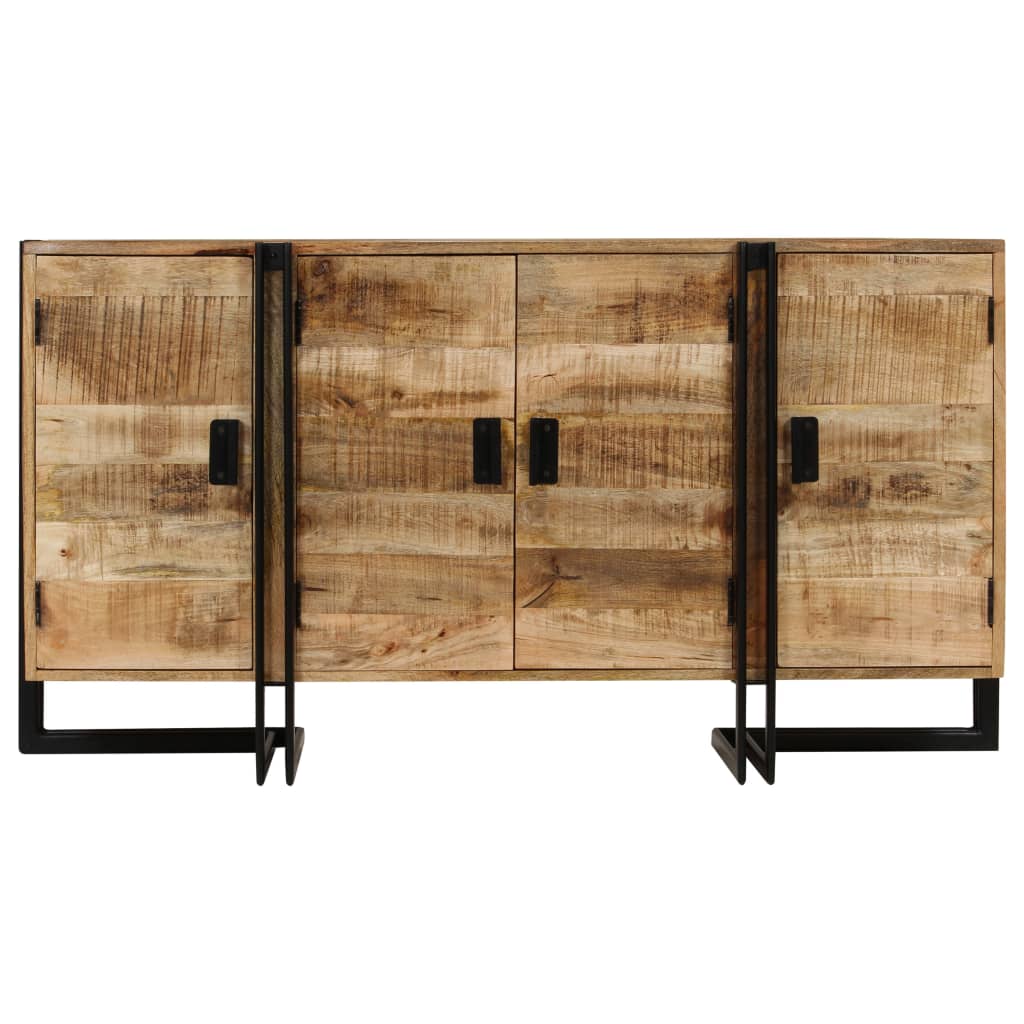 Credenza in Legno Massello di Mango 150x40x80 cm 246024