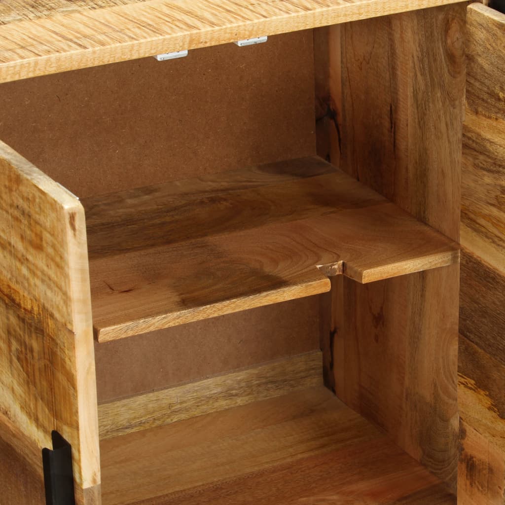 Credenza in Legno Massello di Mango 150x40x80 cm 246024