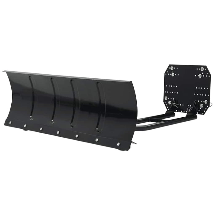 Spazzaneve per ATV 120x38 cm Nero