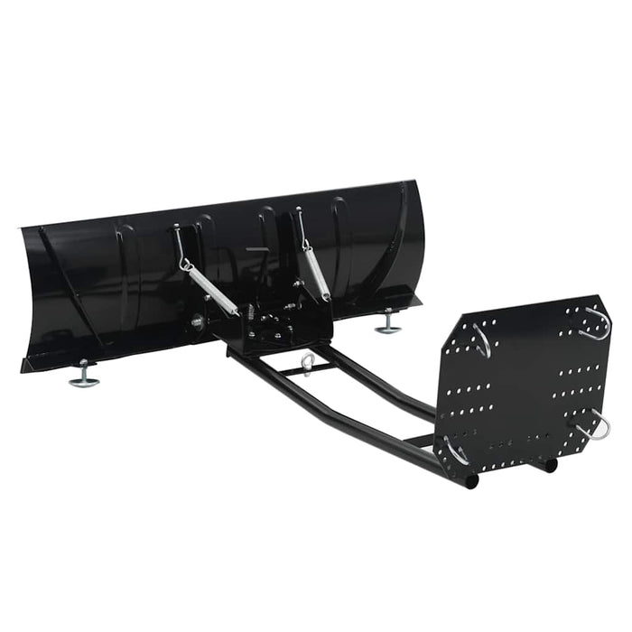 Spazzaneve per ATV 120x38 cm Nero