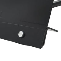 Spazzaneve per ATV 120x38 cm Nero 142916