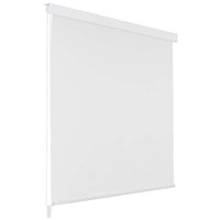 Tenda a Rullo per Doccia 100x240 cm Bianco 142842
