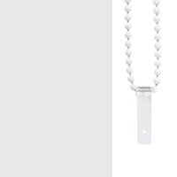 Tenda a Rullo per Doccia 100x240 cm Bianco 142842