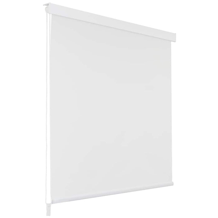 Tenda a Rullo per Doccia 120x240 cm Bianco 142843