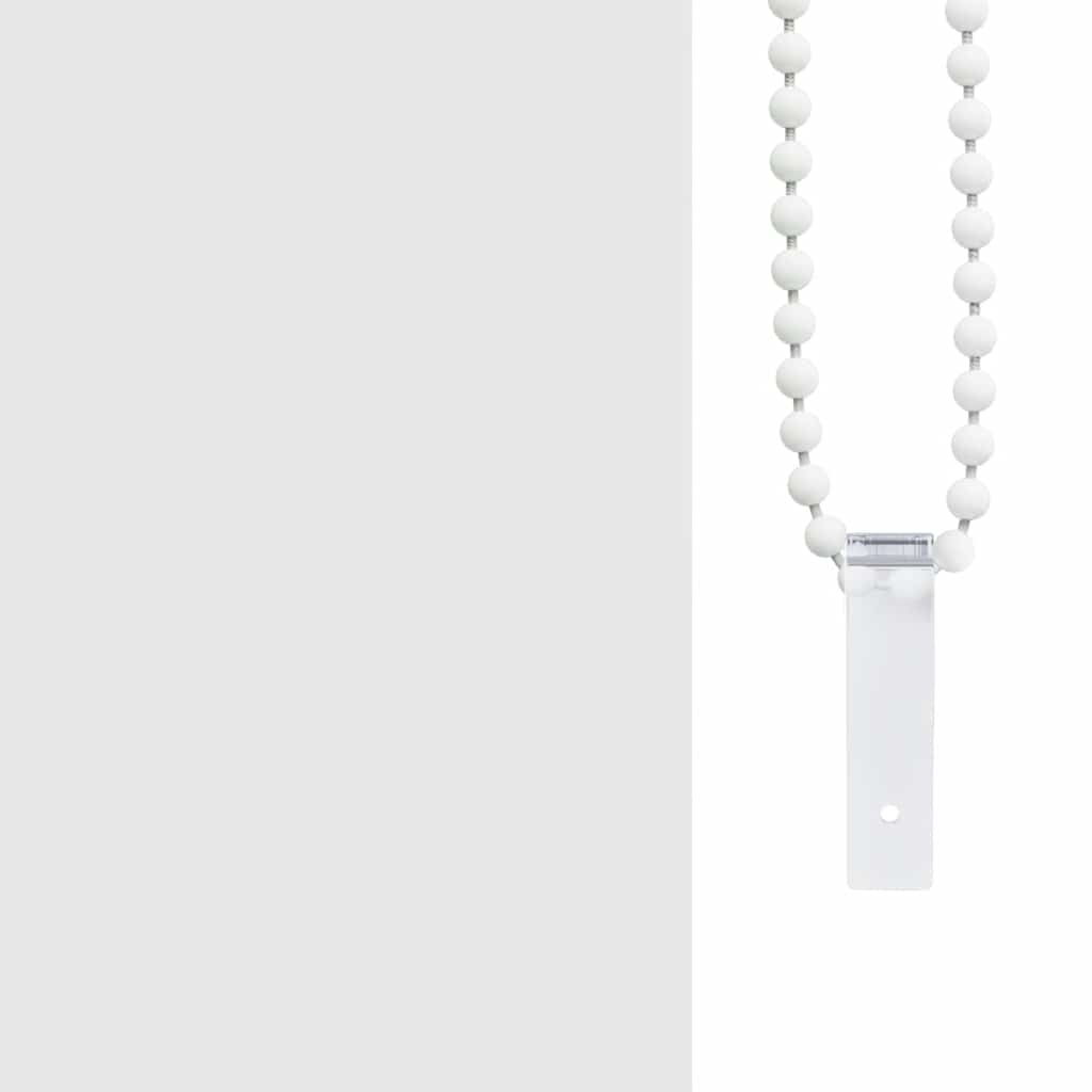 Tenda a Rullo per Doccia 120x240 cm Bianco 142843