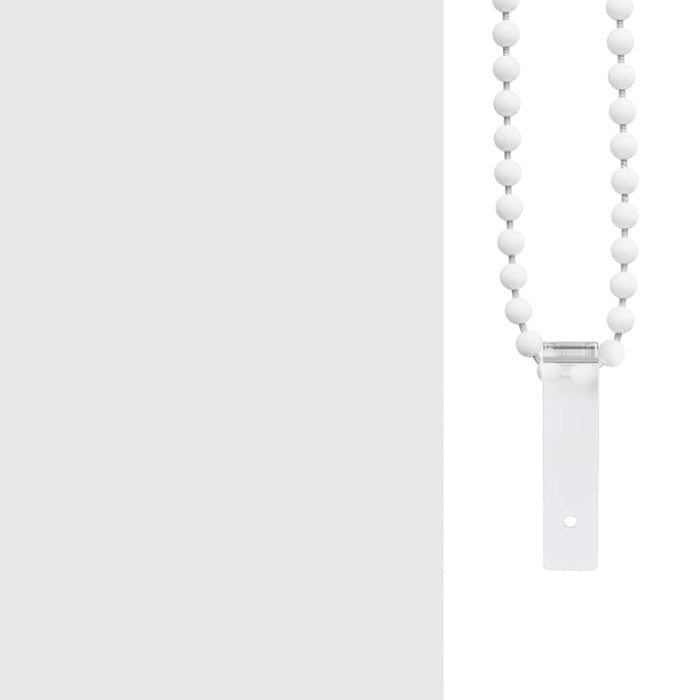 Tenda a Rullo per Doccia 140x240 cm Bianco 142844