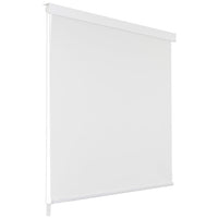 Tenda a rullo per doccia 160 x 240 cm bianco 02_0005634