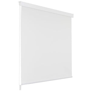 Tenda a rullo per doccia 160 x 240 cm bianco 02_0005634