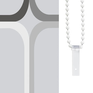 Tenda a Rullo per Doccia 80x240 cm Quadrati 142847