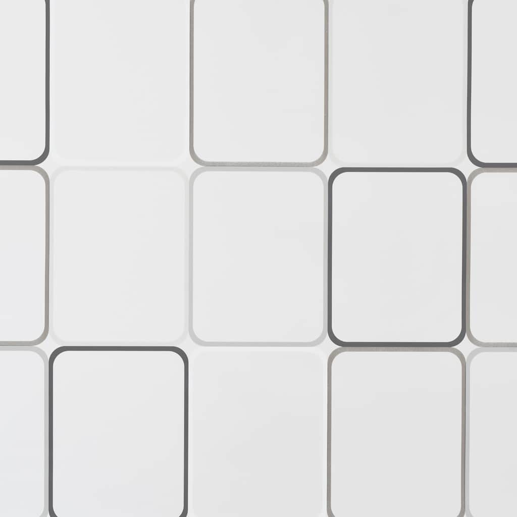 Tenda a Rullo per Doccia 140x240 cm Quadrati 142850