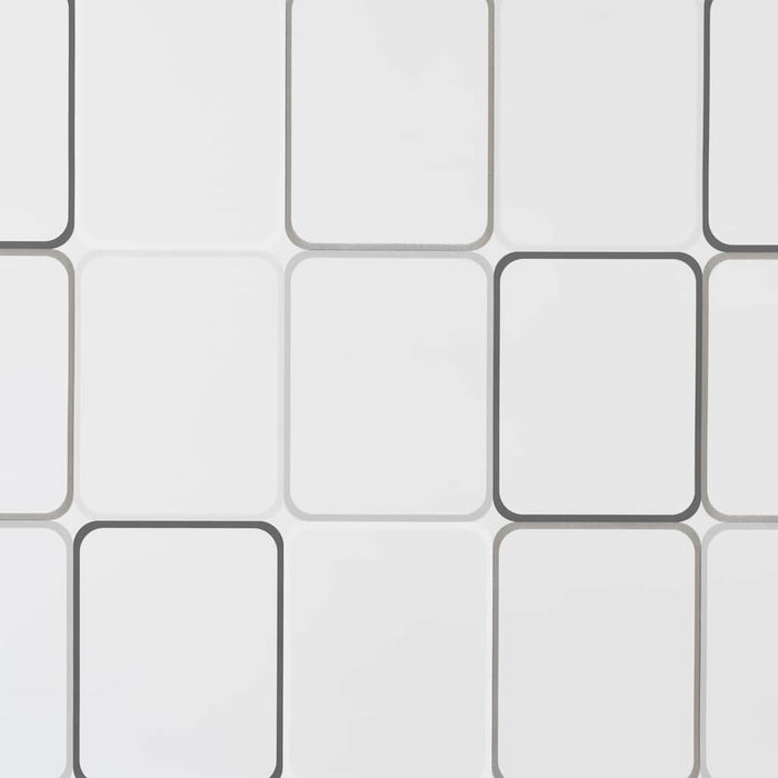 Tenda a Rullo per Doccia 140x240 cm Quadrati 142850