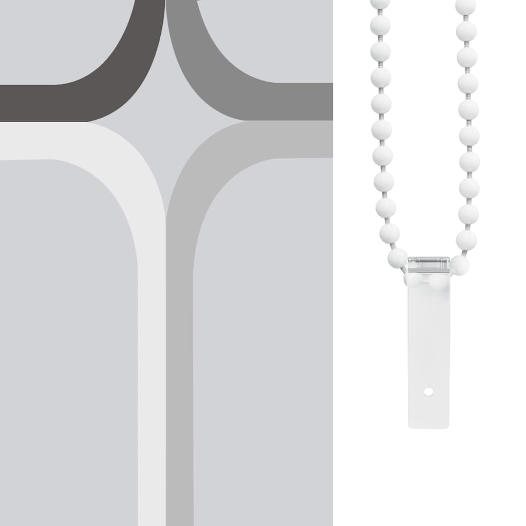 Tenda a Rullo per Doccia 160x240 cm Quadrati 142851