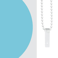 Tenda a Rullo per Doccia 80x240 cm con Motivo a Cerchi 142853