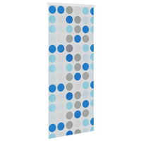 Tenda a Rullo per Doccia 120x240 cm con Motivo a Cerchi  cod mxl 15232
