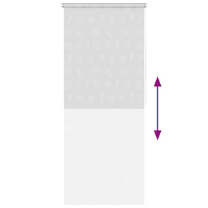 Tenda a Rullo per Doccia 80x240 cm Stella Marina 142859