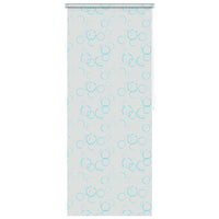 Tenda a Rullo per Doccia 80x240 cm con Motivo a Bolle 142865