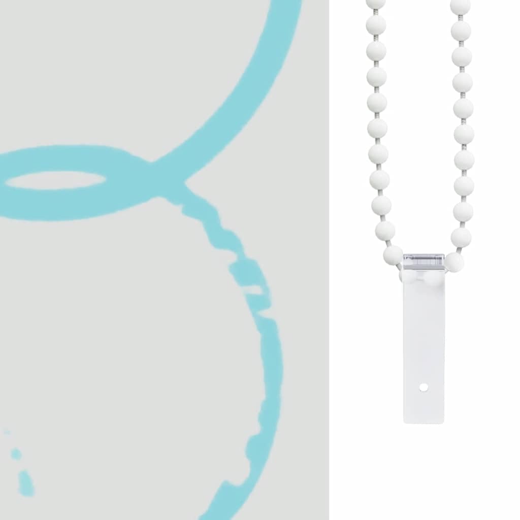 Tenda a Rullo per Doccia 80x240 cm con Motivo a Bolle 142865