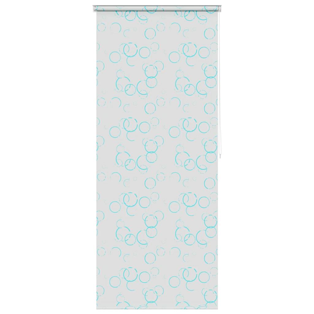 Tenda a Rullo per Doccia 120x240 cm con Motivo a Bolle  cod mxl 9983