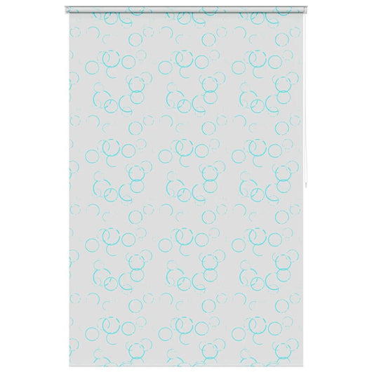 Tenda a Rullo per Doccia 140x240 cm con Motivo a Bolle  cod mxl 7769