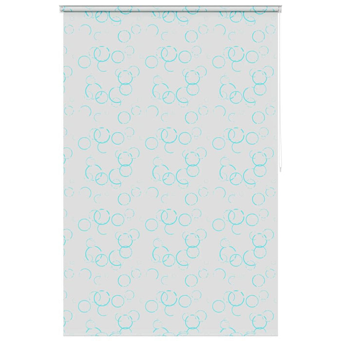 Tenda a Rullo per Doccia 140x240 cm con Motivo a Bolle  cod mxl 7769