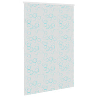 Tenda a Rullo per Doccia 160x240 cm con Motivo a Bolle  cod mxl 5705