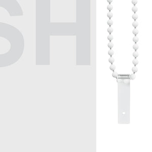 Tenda a Rullo per Doccia 80x240 cm con Scritta Splash